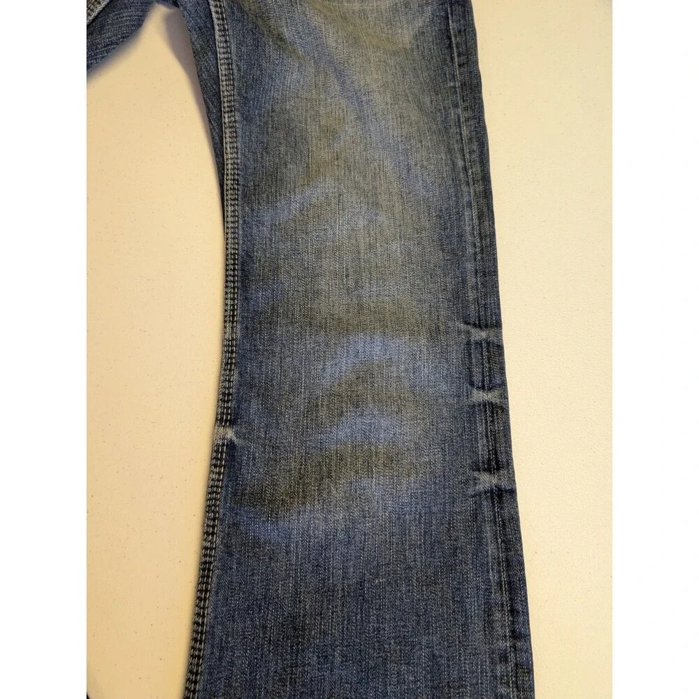 BKE Aiden Jeans Men's 28x33 Blue Low Rise Denim Medium Wash Rodeo Festival EUC
